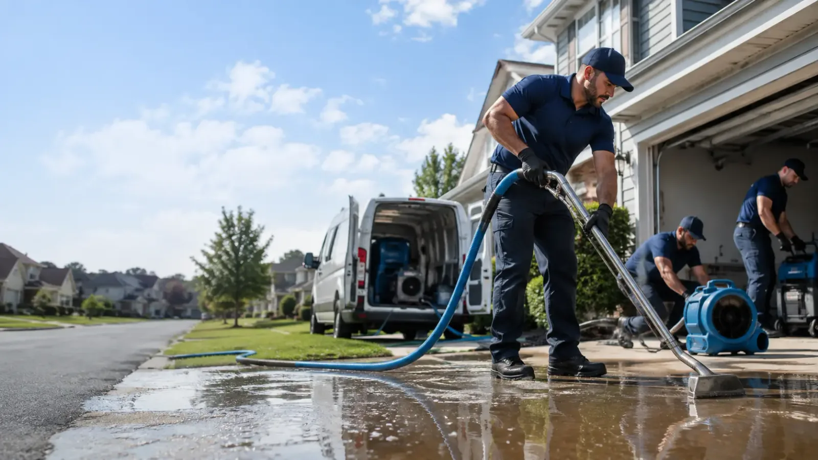 Flood Damage Restoration in Asher, OK